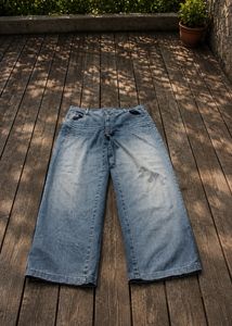 Light Wash Wide Leg Jeans