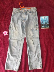 Cargo Denim Jeans