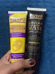 Aurora Imported Peel Off Masks - Gold &amp; Caviar