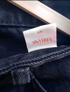 Black High-Waisted Wide Leg Jeans