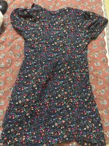 Forever21 cute floral wrap dress