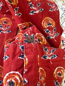 Rust Maroon ethnic kurti