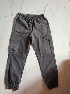 Stylish Grey Cargo Pants