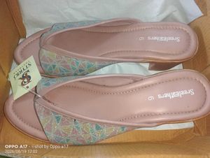 Stylish Pink Glitter Sandals