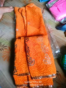 New Saree With Blouse