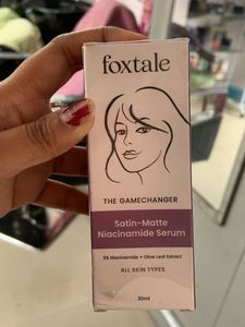 Foxtale Satin-Matte Niacinamide Serum