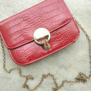 red croc slingbag ✧
