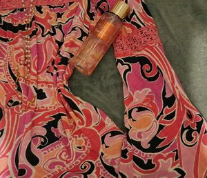 whimsical y2k pink bell sleeves top