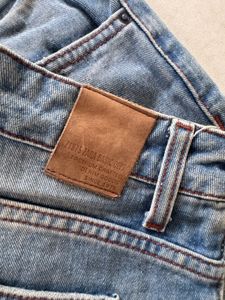 Vintage Zara Distressed Blue Denim Jeans