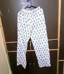 Floral Print Cotton Night Suit Set