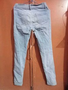 Light Blue Skinny Fit Jeans