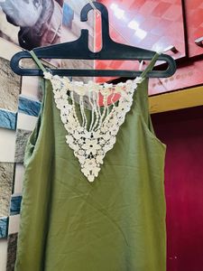 Olive Green Tank Top