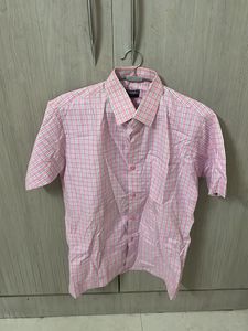 Pink Checkered Shirt