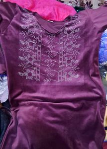 New Velvet Kurti