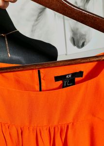 H&amp;M Orange Summer Dress🇸‌🇦‌🇱‌🇪24hrs