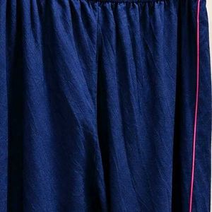 Comfortable Navy Blue Wide Leg Pants