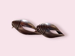Jaipuri Matte Finish Sliver Earning