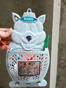 Cute Bunny Desk Organizer
