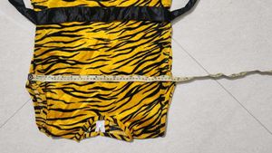 Kids Tiger Print Costume Dress