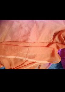 Beautiful Orange &amp; Pink Kurta Set