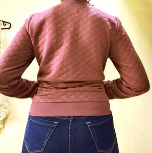Rose Quilted Bomber Jacket By ONLY