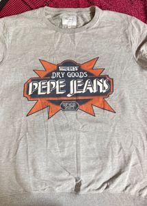 Pepe Jeans Grey Graphic T-Shirt