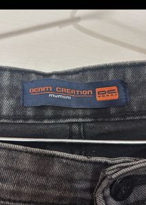 Stylish Grey Washed Jeans
