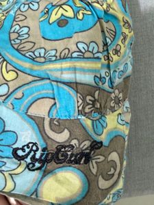 Vintage Y2K boho halter paisley top
