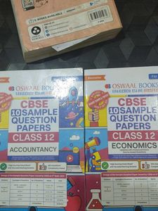 Oswaal CBSE Class 12 Sample Papers - Accountancy &