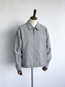 Men's Grey Zip-Up Jacket
