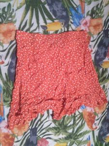 Cute Floral Mini Skirt