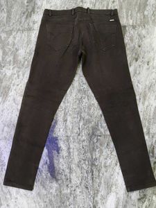 Men's Dark Brown Casual Pants