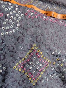 Embroidered Ethnic Kurta with Belt
