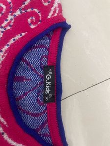 Girls Woolen Top