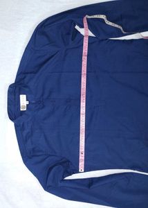 KISAH Navy Blue Sherwani Kurta Set