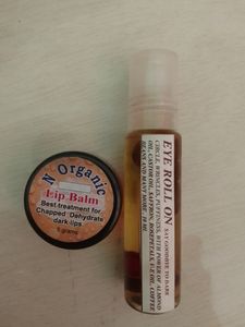Combo Of Eye Roll On And Lip Balm