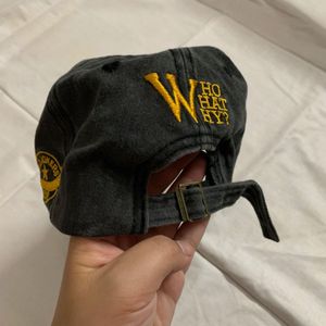 Distressed "W" Baseball Cap