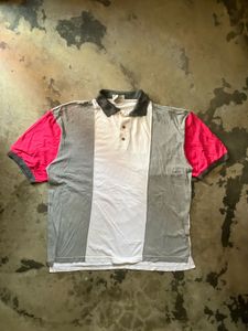 Color Block Polo Shirt