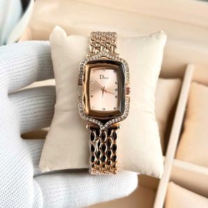 _DIOR WATCH_*  Fancy Diamond Case Model For Ladies