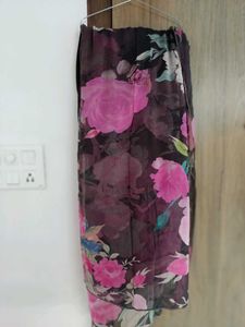 Black 3 Piece Lawn Dress