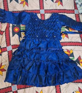 baby girl navy blue frock