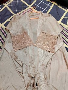 Premium Satin Robe without tag