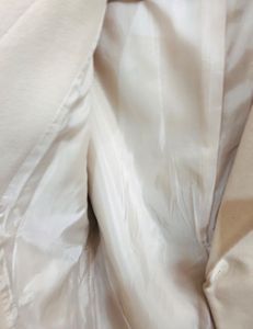 MIXXO Cream Wool Blend Coat - Size M