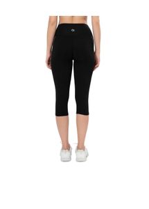 Black Cropped Athleisure Leggings