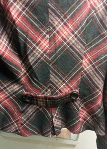 Zara Vintage Plaid Blazer And Dress