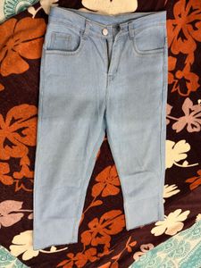 Light Wash Denim Jeans - Classic Style