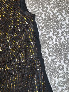 Embellished One Shoulder Top