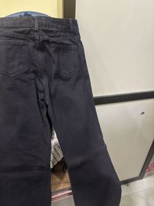 Distressed Black Jeans