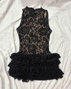 Black Lace Dress