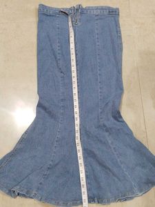 Denim Mermaid Skirt
